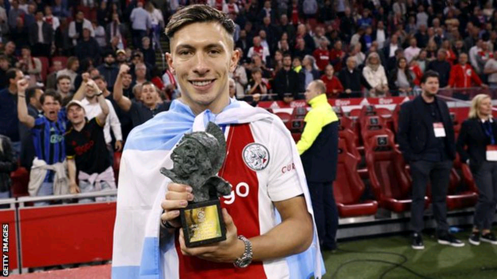 Manchester United complete Lisandro Martinez signing from Ajax in £57m deal