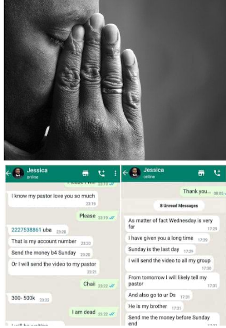 “I am Dead”, Pastor Pleads with Lady Who Threatens to Release His Secret Video