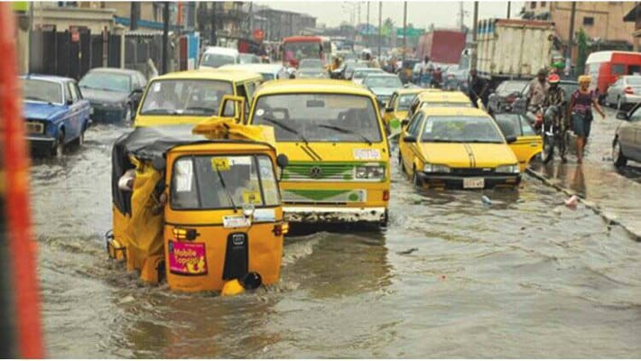 Houses affected as flood takes Lagos communities