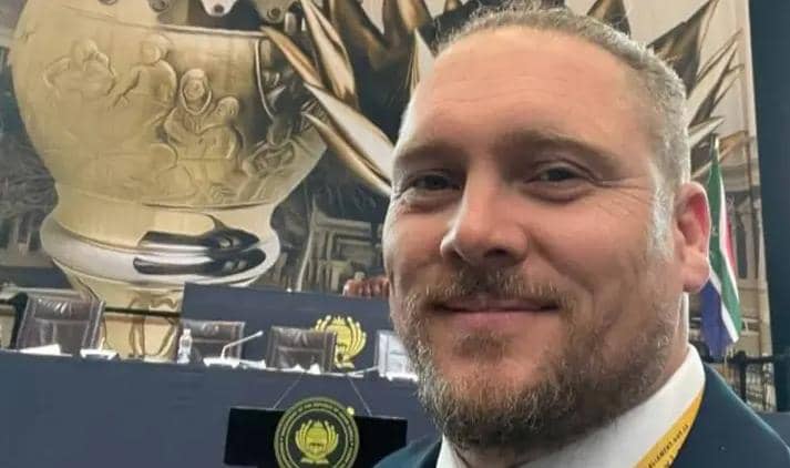 Newly Sworn-In South African Lawmaker, Suspended for Racism