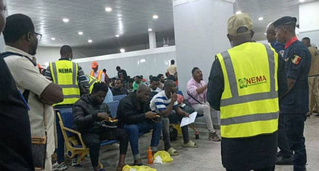 Over 100 Nigerians Deported From Turkey Arrive At Abuja Airport
