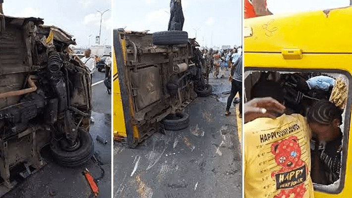 One Dead, Three Injured in Third Mainland Bridge Accident