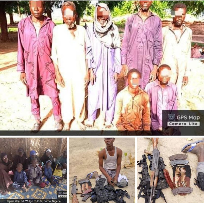 69 Boko Haram terrorists surrender to MNJTF with their families