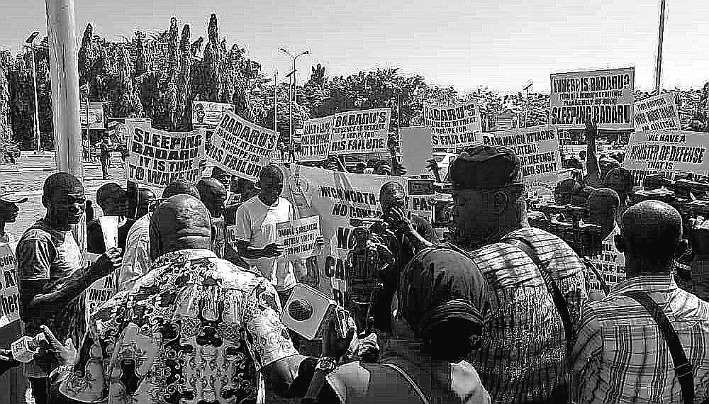 Protest? Poor-taste!