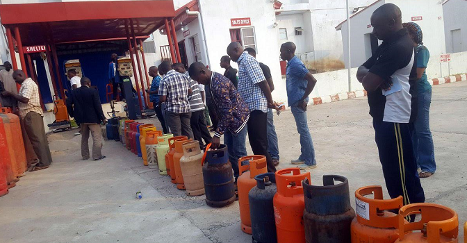 Cooking gas price jumps to N1,500/kg