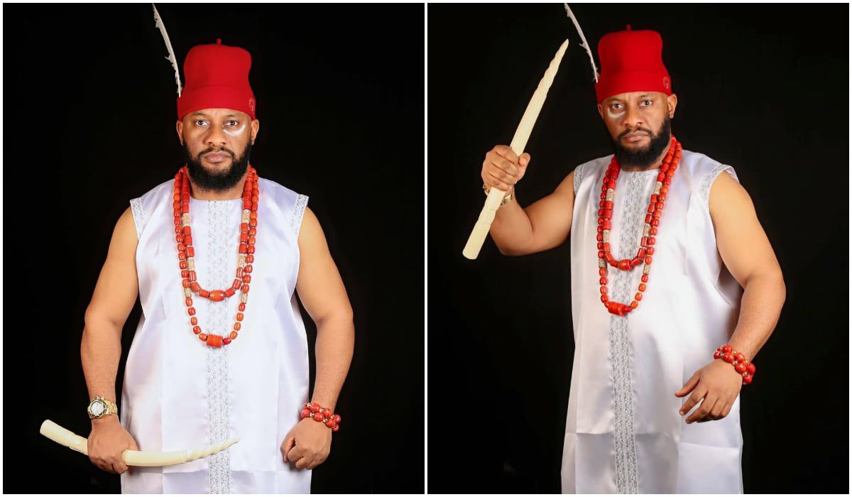 Yul Edochie Dumps Christianity, Embraces Traditional Religion