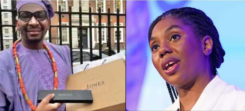 UK-based Nigerian replaces stolen shoes, wristwatch belonging to Kemi Badenoch’s brother