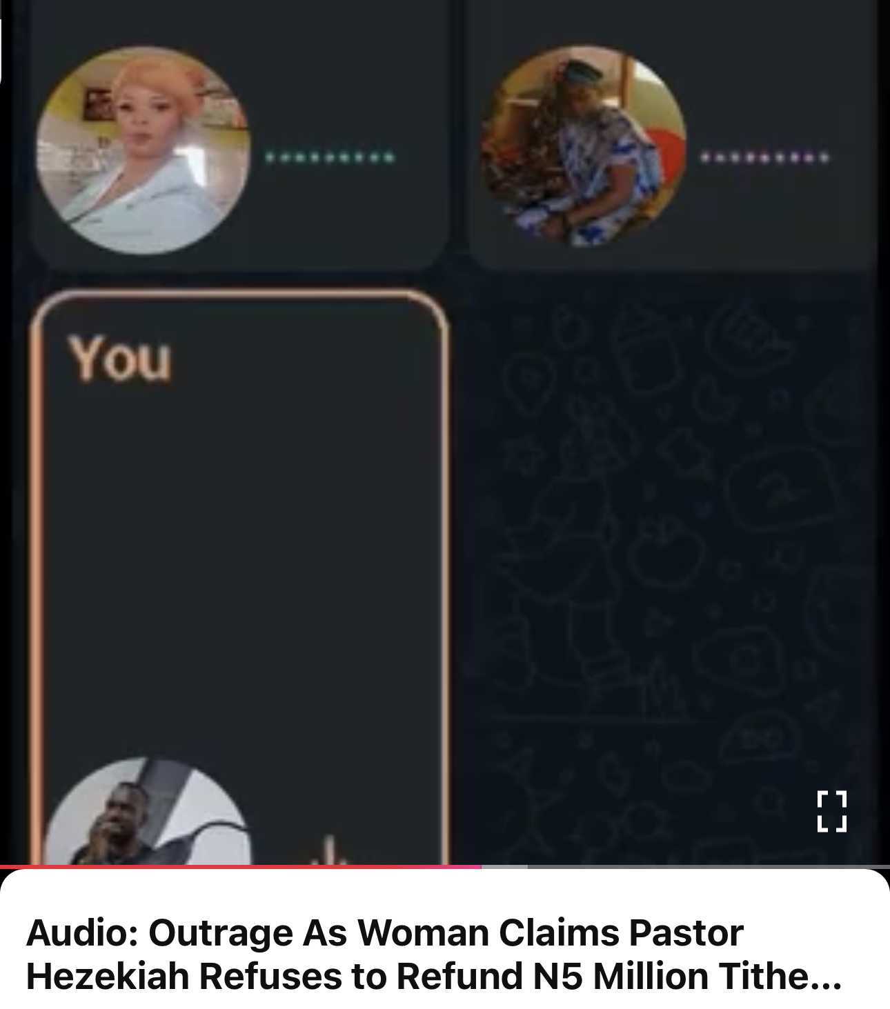 Audio: Outrage As Woman Claims Pastor Hezekiah Refuses to Refund N5 Million Tithe Mistakenly Sent