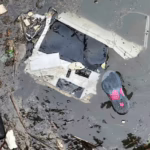 debris-floats-in-the-water-at-the-scene-where-a-helicopter-c-7P2QFMTWDNE5XMK75423KDMSK4