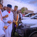 Aiyedatiwa presents new vehicles to traditional rulers, promises more welfare support IMG-20251030-WA0021